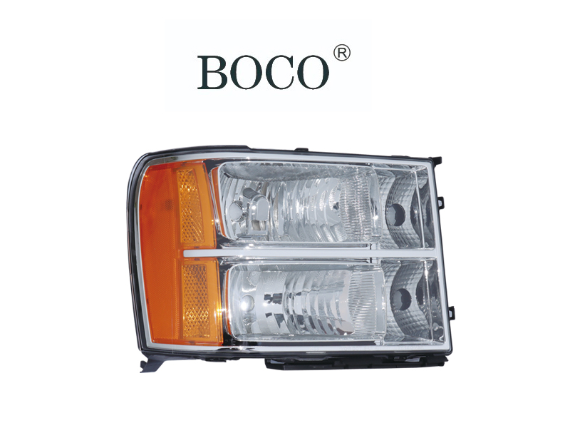 适用于2007-2013年GMC Sierra前照灯