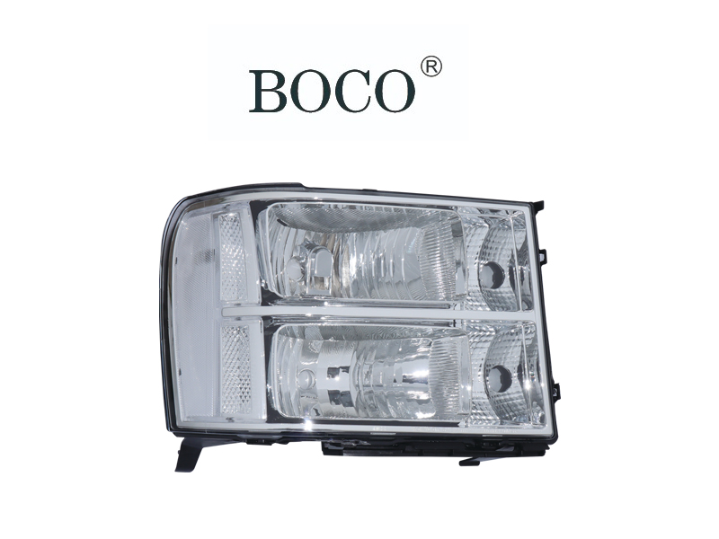 适用于2007-2013年GMC Sierra前照灯