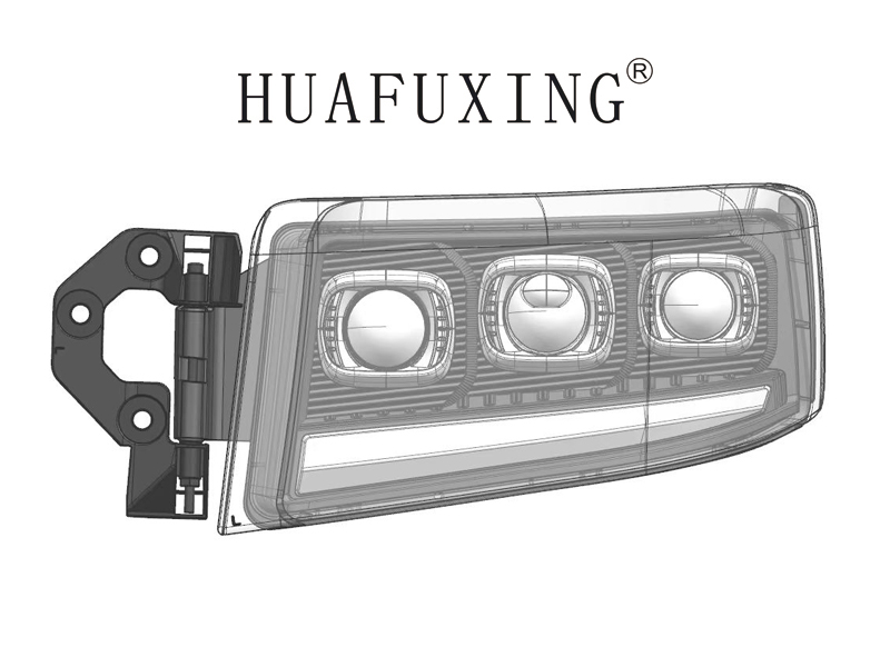 雷诺previum 06的全LED大灯